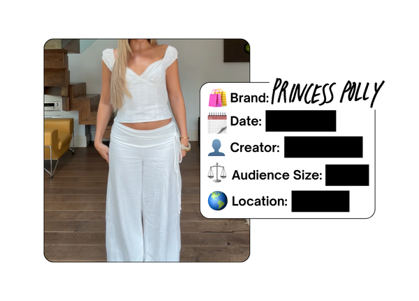 Spotted: Princess Polly in a new paid collab