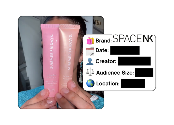 Spotted: Space NK in a new paid collab