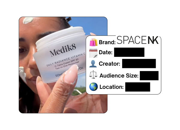 Spotted: Space NK in a new paid collab