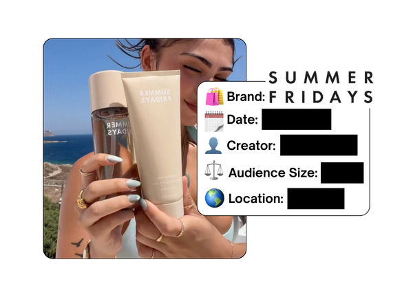 Spotted: Summer Fridays in a new paid collab