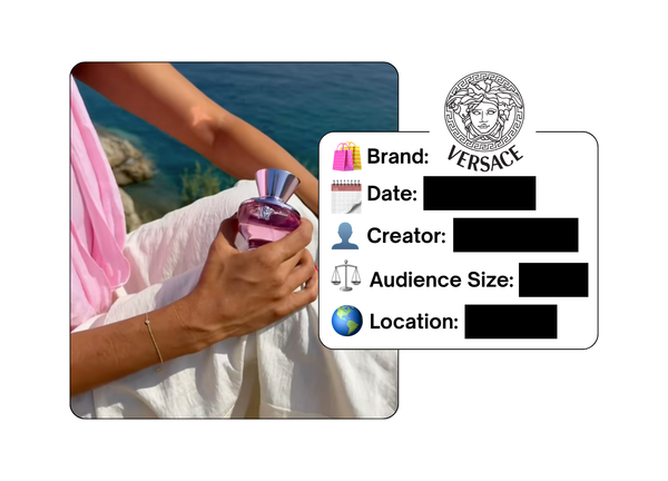 Spotted: Versace in a new paid collab
