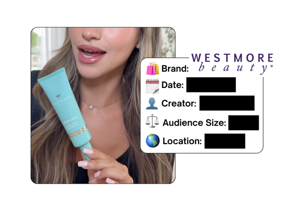 Spotted: Westmore Beauty in a new paid collab