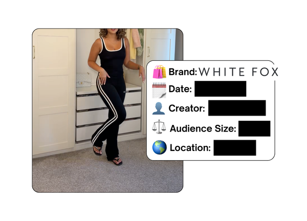 Spotted: White Fox Boutique in a new paid collab