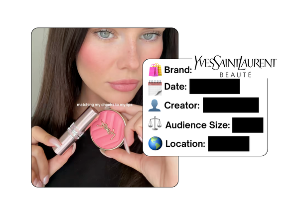 Spotted: YSL Beauty in a new paid collab