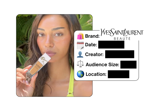Spotted: YSL Beauty in a new paid collab