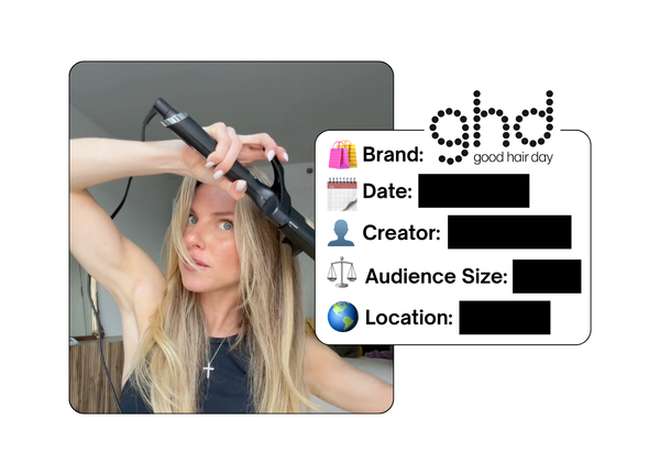 Spotted: ghd in a new paid collab