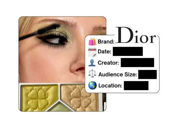 Spotted: Dior Beauty in a new paid collab