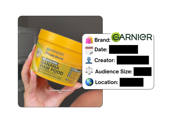 Spotted: Garnier in a new paid collab