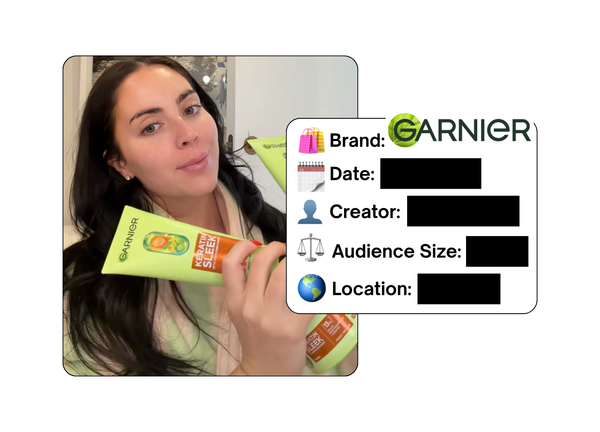 Spotted: Garnier in a new paid collab