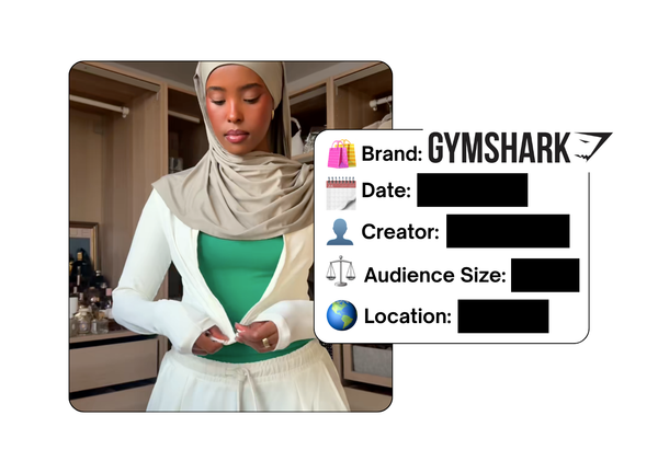 Spotted: Gymshark in a new paid collab