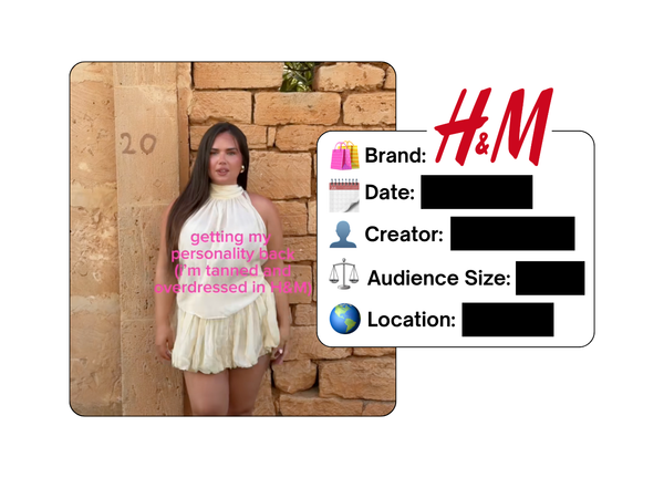 Spotted: H&M in a new paid collab