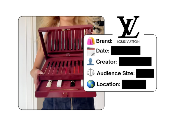 Spotted: Louis Vuitton Beauty in a new paid collab