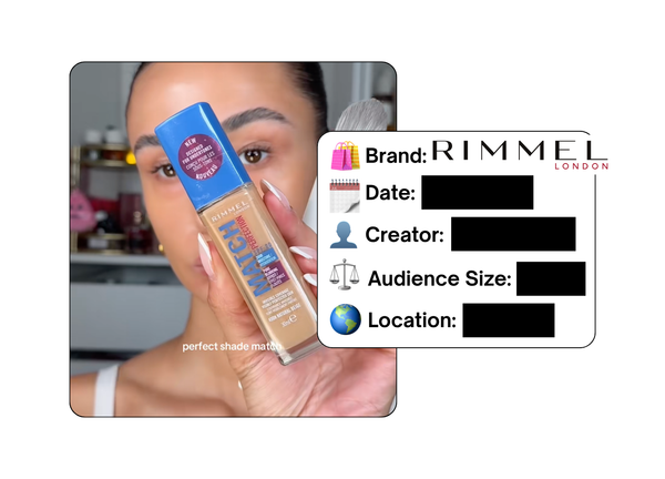 Spotted: Rimmel London in a new paid collab