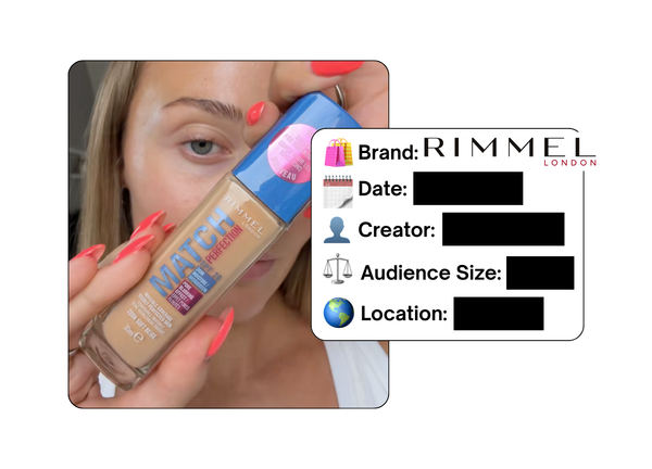 Spotted: Rimmel London in a new paid collab