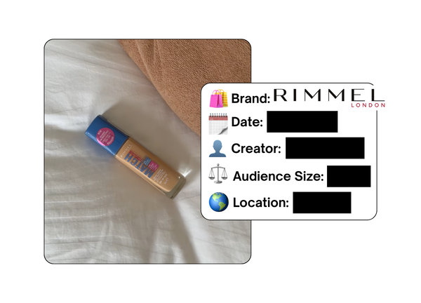 Spotted: Rimmel London in a new paid collab
