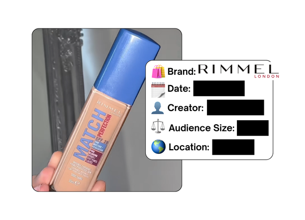 Spotted: Rimmel London in a new paid collab
