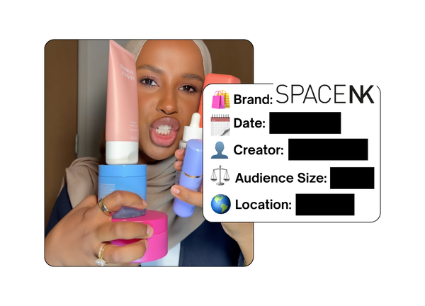 Spotted: Space NK in a new paid collab