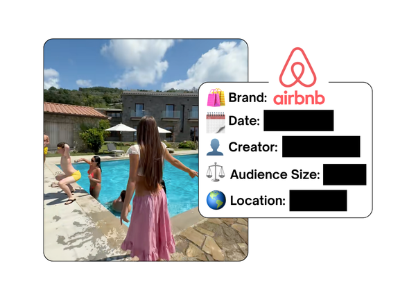 Spotted: Airbnb in a new paid collab