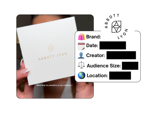 Spotted: Abbott Lyon in a new paid collab