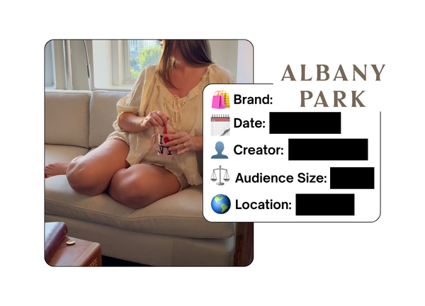 Spotted: Albany Park in a new paid collab