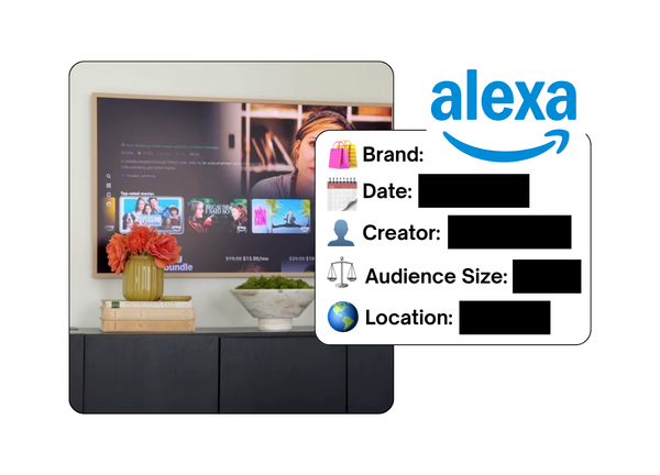 Spotted: Amazon Alexa in a new paid collab