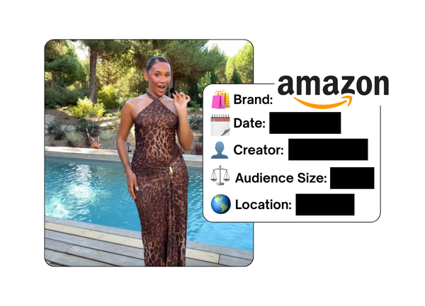 Spotted: Amazon in a new paid collab
