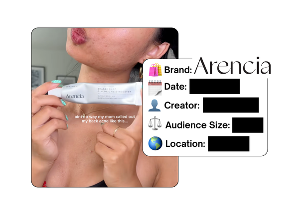 Spotted: Arencia in a new paid collab