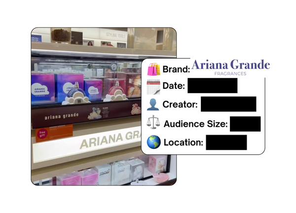 Spotted: Ariana Grande Fragrances in a new paid collab