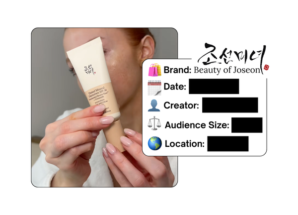 Spotted: Beauty of Joseon in a new paid collab