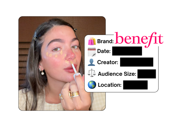 Spotted: Benefit Cosmetics in a new paid collab