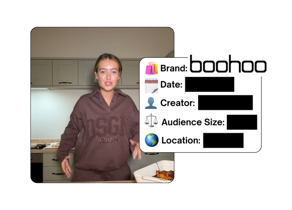 Spotted: Boohoo in a new paid collab