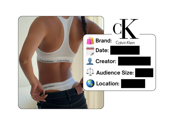 Spotted: Calvin Klein in a new paid collab