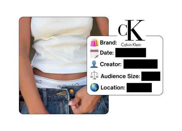 Spotted: Calvin Klein in a new paid collab