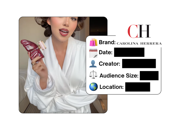 Spotted: Carolina Herrera in a new paid collab