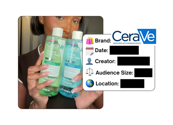 Spotted: CeraVe in a new paid collab