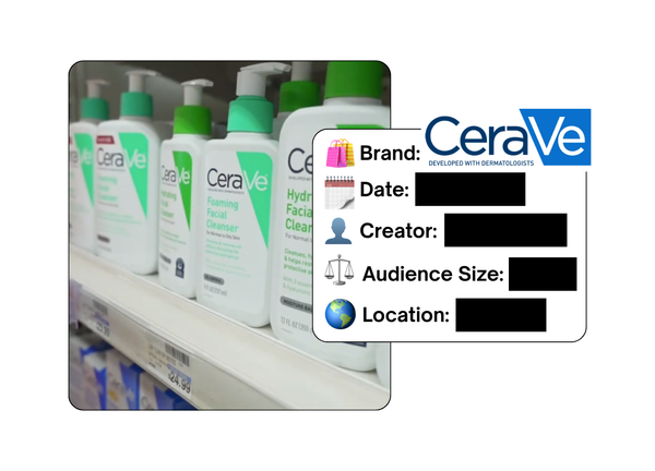 Spotted: CeraVe in a new paid collab