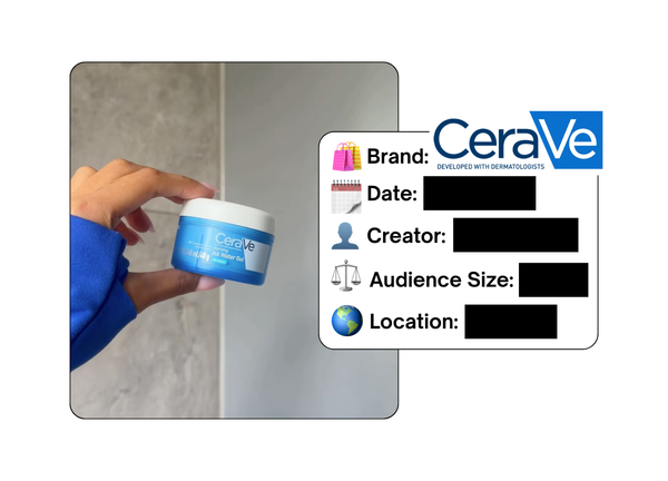 Spotted: CeraVe in a new paid collab