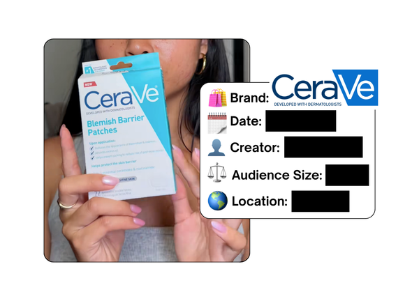 Spotted: CeraVe in a new paid collab
