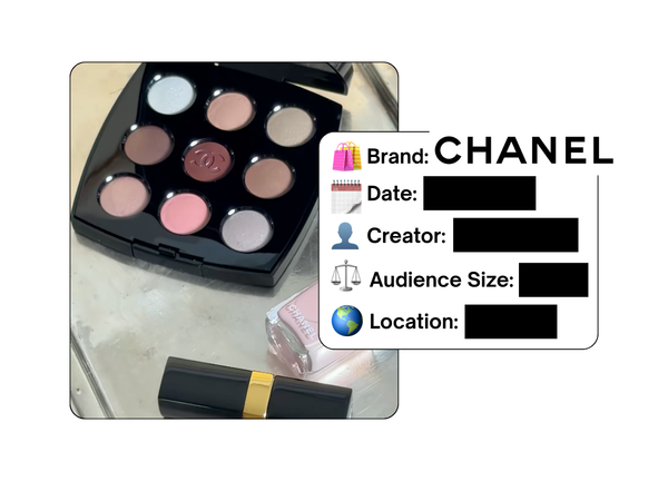 Spotted: Chanel Beauty in a new paid collab