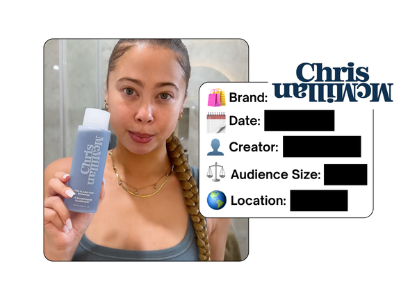 Spotted: Chris McMillan Hair in a new paid collab