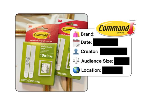 Spotted: Command Brand in a new paid collab