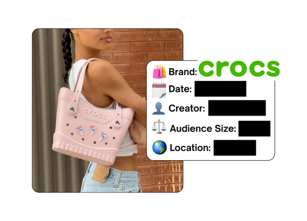 Spotted: Crocs in a new paid collab