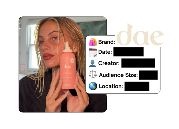 Spotted: Dae Hair in a new paid collab