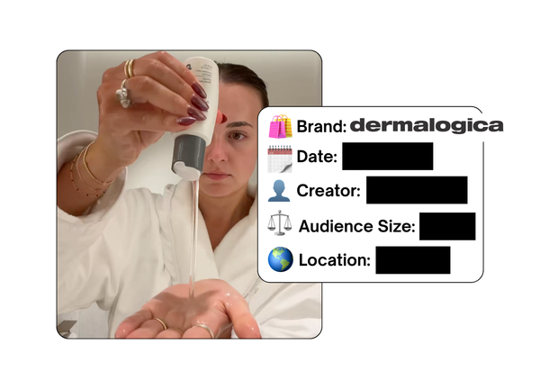 Spotted: Dermalogica in a new paid collab