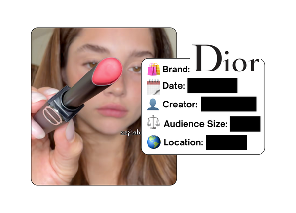 Spotted: Dior Beauty in a new paid collab