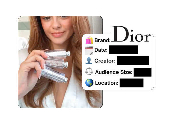 Spotted: Dior Beauty in a new paid collab
