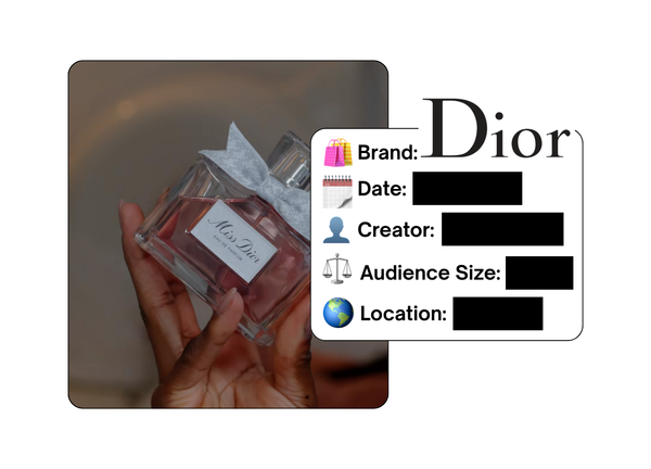 Spotted: Dior Beauty in a new paid collab