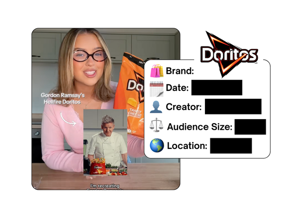 Spotted: Doritos in a new paid collab