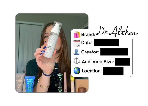 Spotted: Dr. Althea in a new paid collab