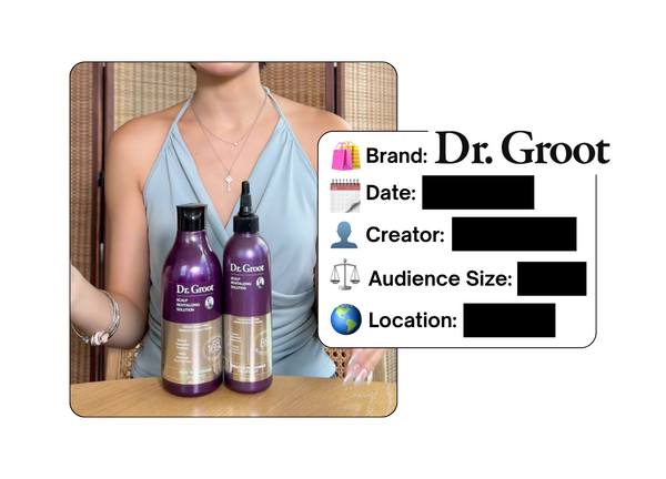 Spotted: Dr. Groot in a new paid collab